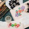 10PCS Staining Foam Painting Craft Set Finger Sponge Daubers DIY Scrapbooking Painting Tool