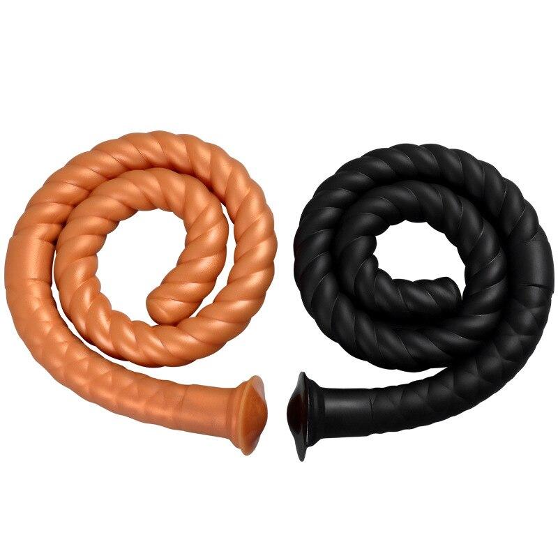Огромный силиконовый фаллоимитатор 80 см для анального фистинга, анальная пробка, целомудрие, БДСМ, реалистичный пенис, раб, привязка, женское доминирование, рогоносец, секс-игрушки