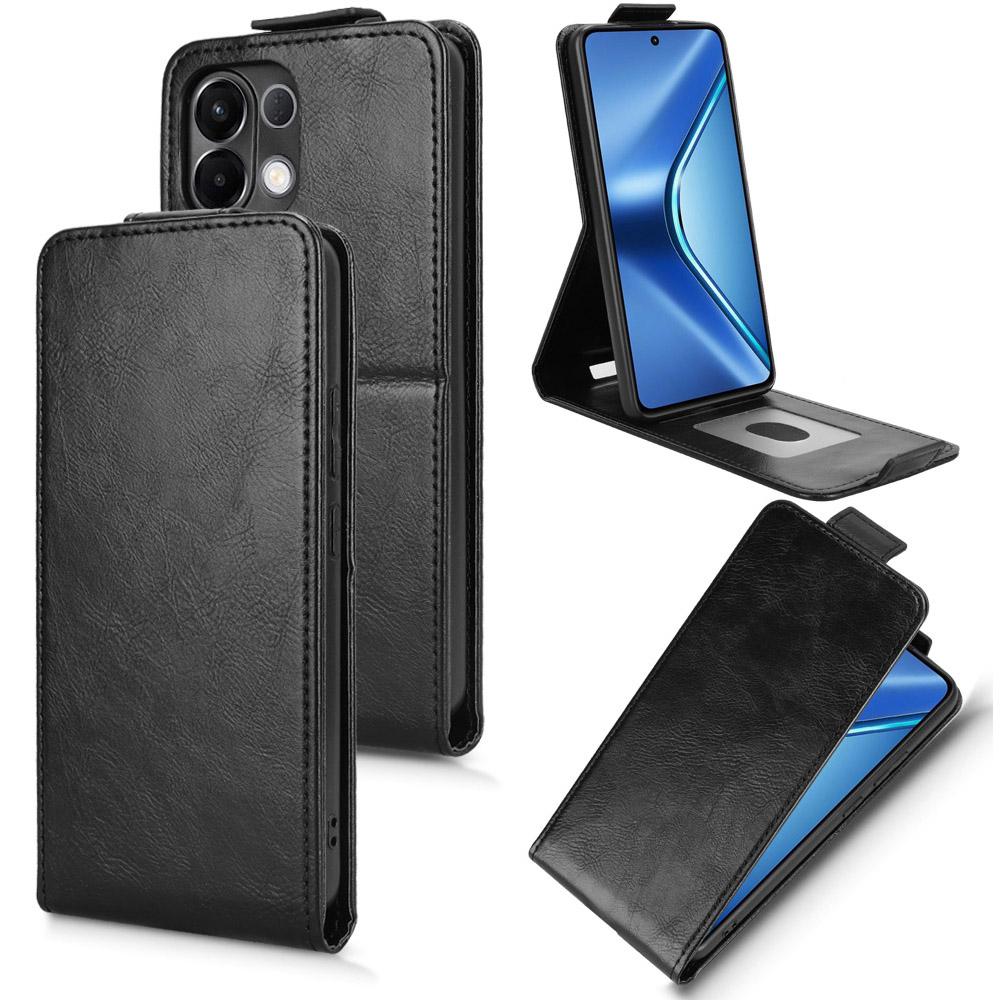 Чехол-подставка для Oppo K13 5G/K12s с магнитной застежкой, вертикальный флип, кожаный чехол для телефона с держателем для карт