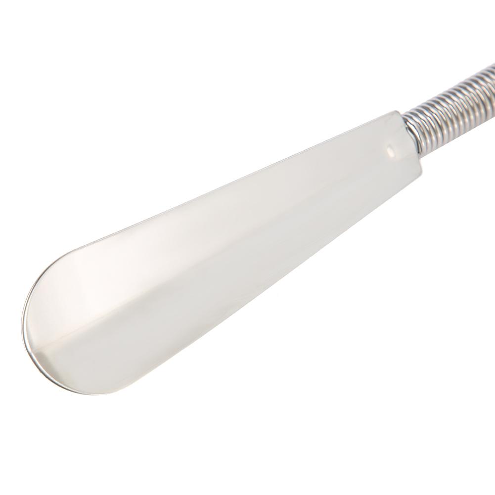 Телескопический пружинный рожок для обуви, аксессуар для обуви из нержавеющей стали, подъемник для обуви для пожилых людей