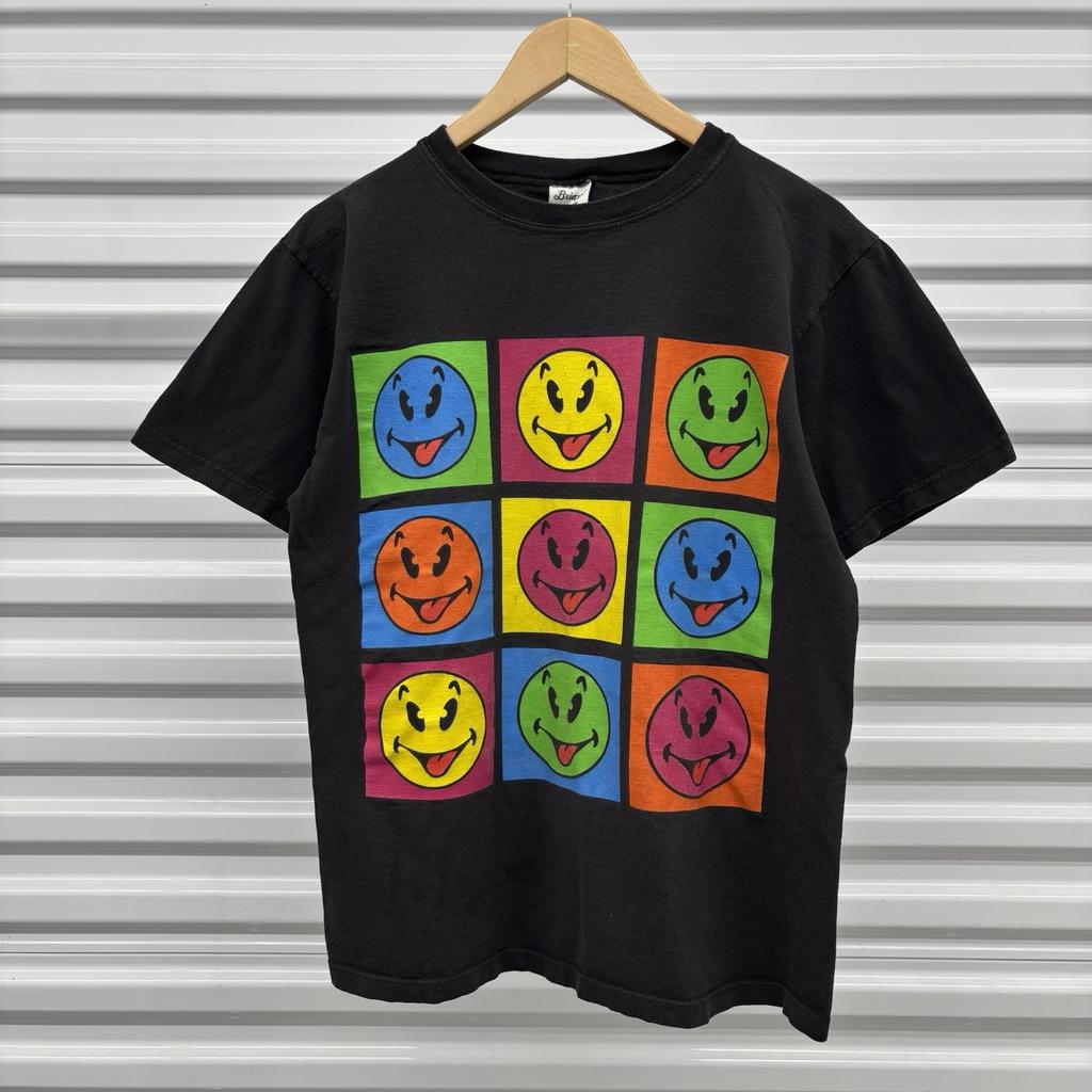 Vintage Smiley Face Andy Warhol Style Art T-Shirt Unisex T-Shirt