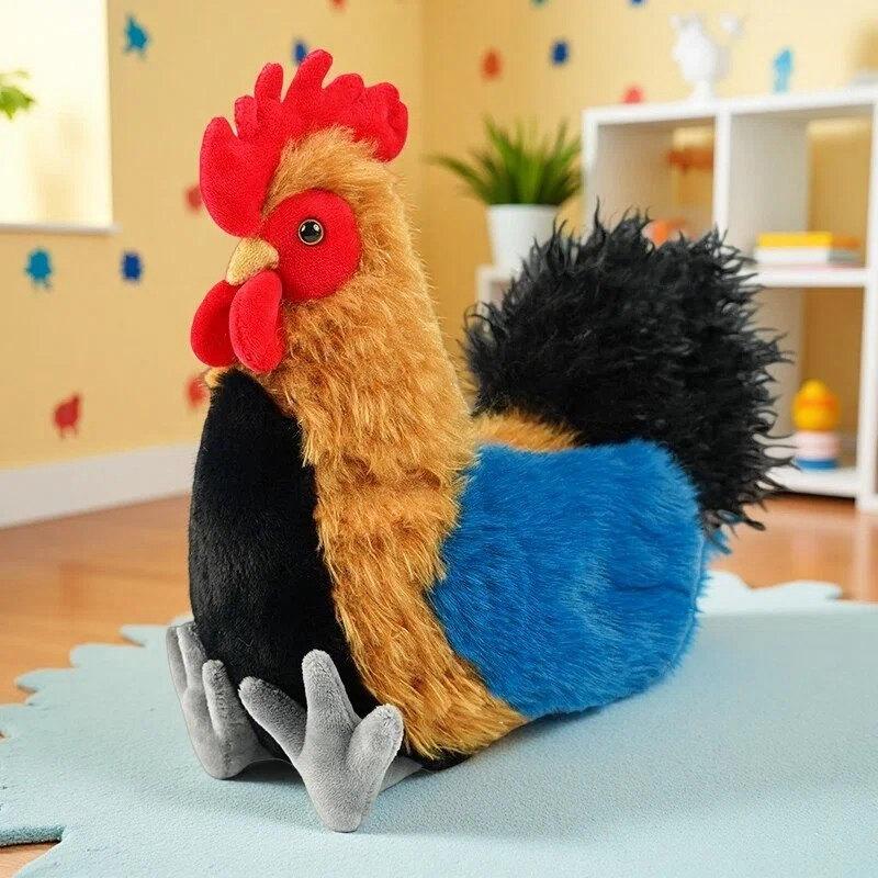 Rooster And Hen Stuffed Animal Plush Toys For Animal Lovers And Collectors