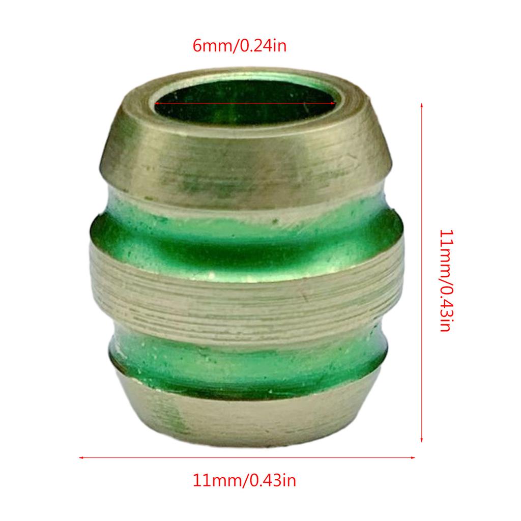 Латунные бусины для темляка, ножи EDC, текстурированные бочонки, бусина для паракорда, браслет, брелоки, ручная работа, кулон, DIY, уличные аксессуары