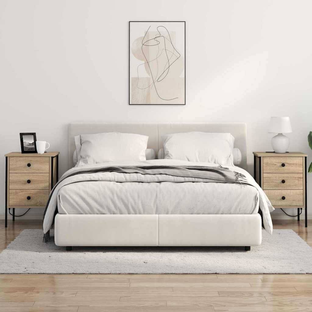 Nightstand Sonoma Oak 42 x 41 x 61 cm Engineered Wood
