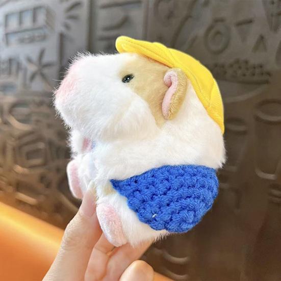 Подвеска-брелок Мультяшная кукла голландской свиньи Брелок Мягкий бархатистый на ощупь Снятие стресса Брелок Подвеска-украшение для рюкзака