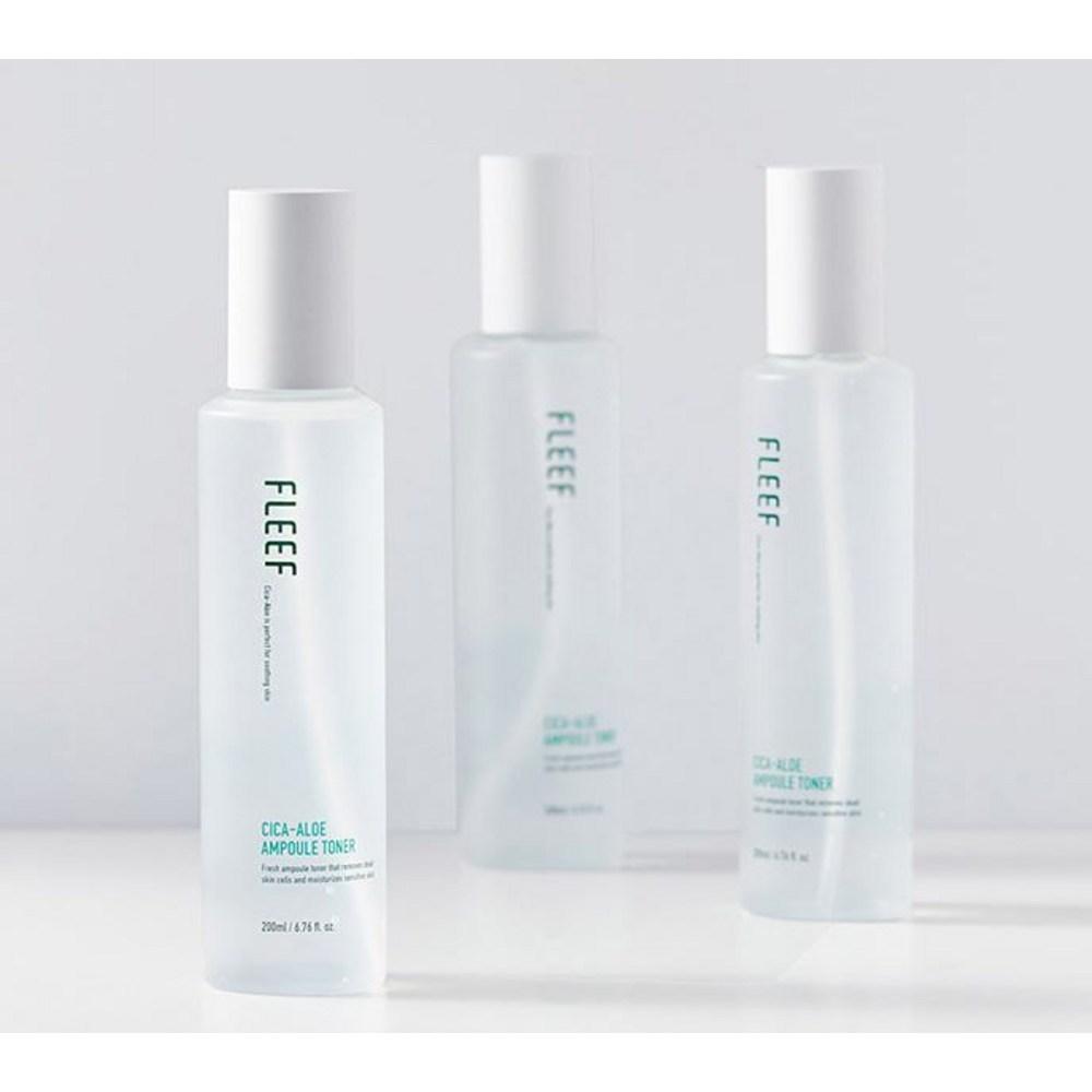 FLEEF Ампульный тонер Cica-Aloe, 200 мл, 2 шт.