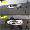Для Daewoo Lacetti / Nubira / Gentra 2004-2009 Авто Стайлинг Хромированная Ручка Двери и Накладка на Чашу Дверной Ручки 2005 2006 2007 2008