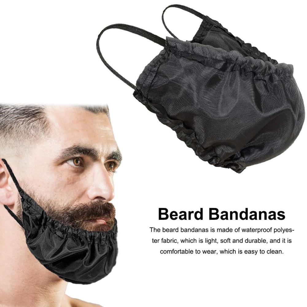 1/3 шт. Шелковая шапочка для лица, регулируемая бандана для бороды