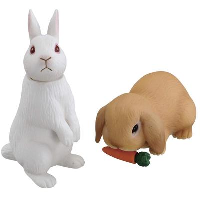 TAKARA TOMY Кролик белый вид lop Животное Динозавр Реалистичная подвижная фигурка Игрушка Возраст 3 и старше Соответствует стандартам безопасности игрушек Сертификация ST Mark ANIA