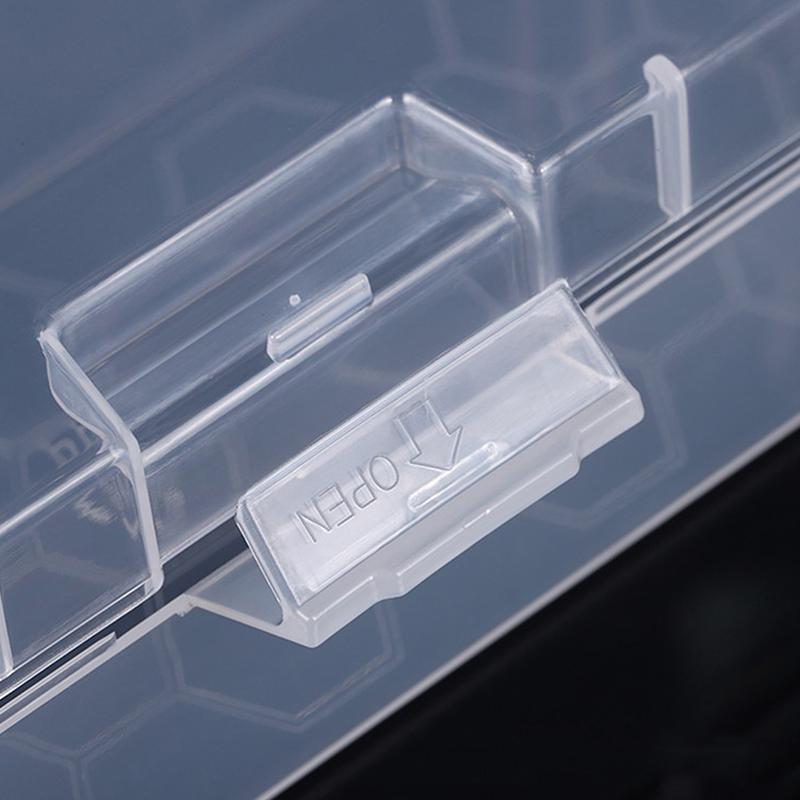 1 шт., чехол для ручек для ногтей, коробка из полипропилена, прозрачная коробка для кистей для ногтей, канцелярские принадлежности, школьный пенал, принадлежности для хранения карандашей