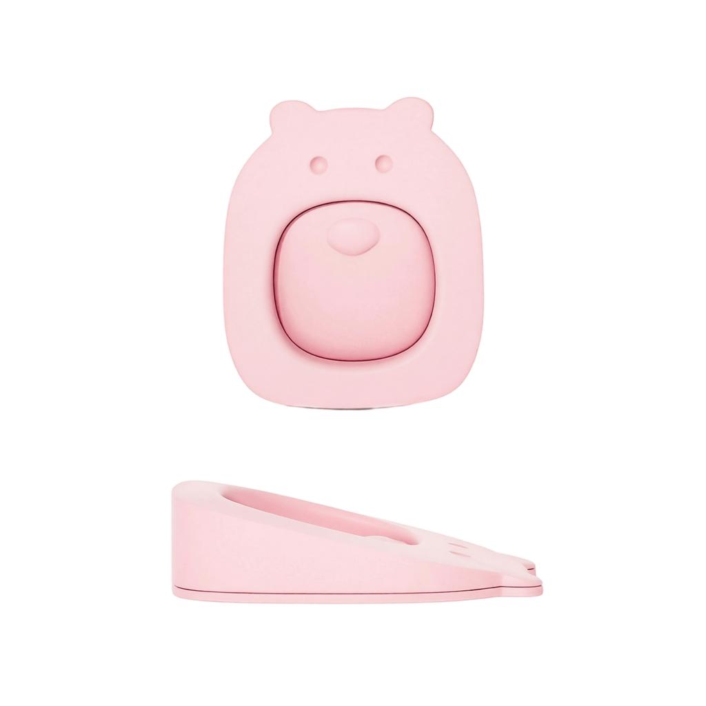 Cartoon Windproof Door Stopper Non Punching Door Holder Soft Silicone Door Wedge for Home Office Use Safe Door Stopper