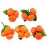 Fruit Display 3-6 Branches Home Ornaments Party Decor Artificial Fruit Fake Oranges Tangerine Model