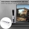 PS5 SLIM 4-Port USB Splitter High Speed Transmission Extender for PS5 Slim Host USB 2.0 HUB USB Cables Multiport Expander Charging Splitter