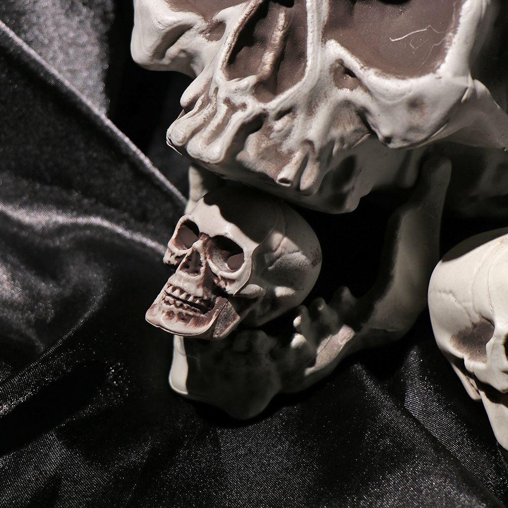 1PC High Quality Home Decor Party Decoration Hanging Decor Skull Head Human Skeleton Halloween Props