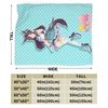 Mejiro Dober UmaMusume Pretty Derby Flannel Blanket Spring  Soft Durable Throw Blanket for Children Couch Bedspread Bed Cover