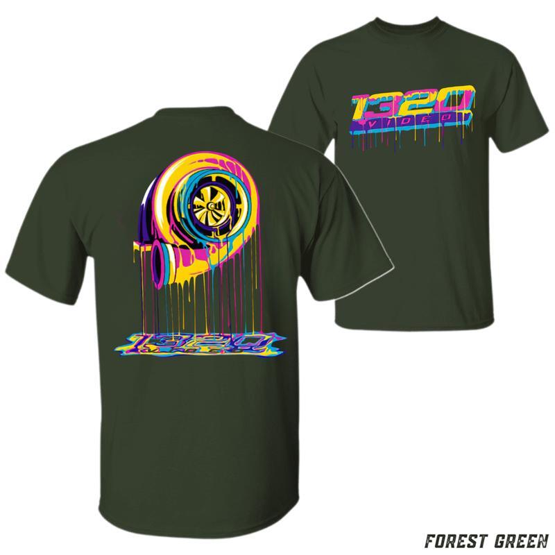 1320 Video TShirt Drip Turbo Graphic For Street Racing Fans TShirt Unisex T-Shirt