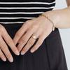 Mcel 14K Flat Heart Bold Signet Ring - S
