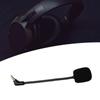 Immerse Yourself In Gaming with a 3.5mm Detachable Mics for HyperX Cloud Flight S Headset Microphone 15cm/5.91inch