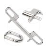 316 Stainless Steel Bolt Snap Double Head Swivel Eye Swivel Hook 100MM Size 90MM Size Double Ended Hook BCD Accessory