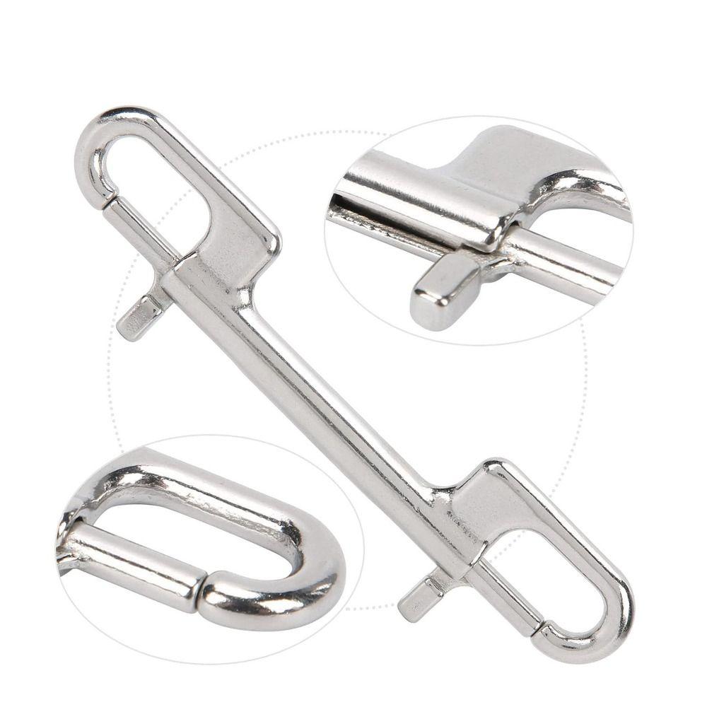 316 Stainless Steel Bolt Snap Double Head Swivel Eye Swivel Hook 100MM Size 90MM Size Double Ended Hook BCD Accessory