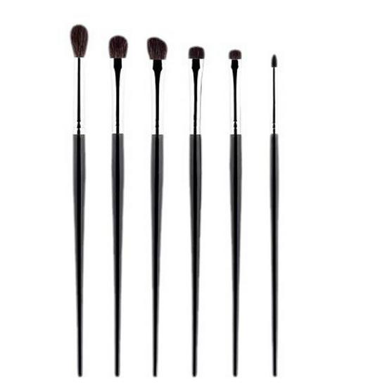 Набор кистей для макияжа Cangzhou: Кисти для подводки, растушевки, смоки, детализации и теней для век