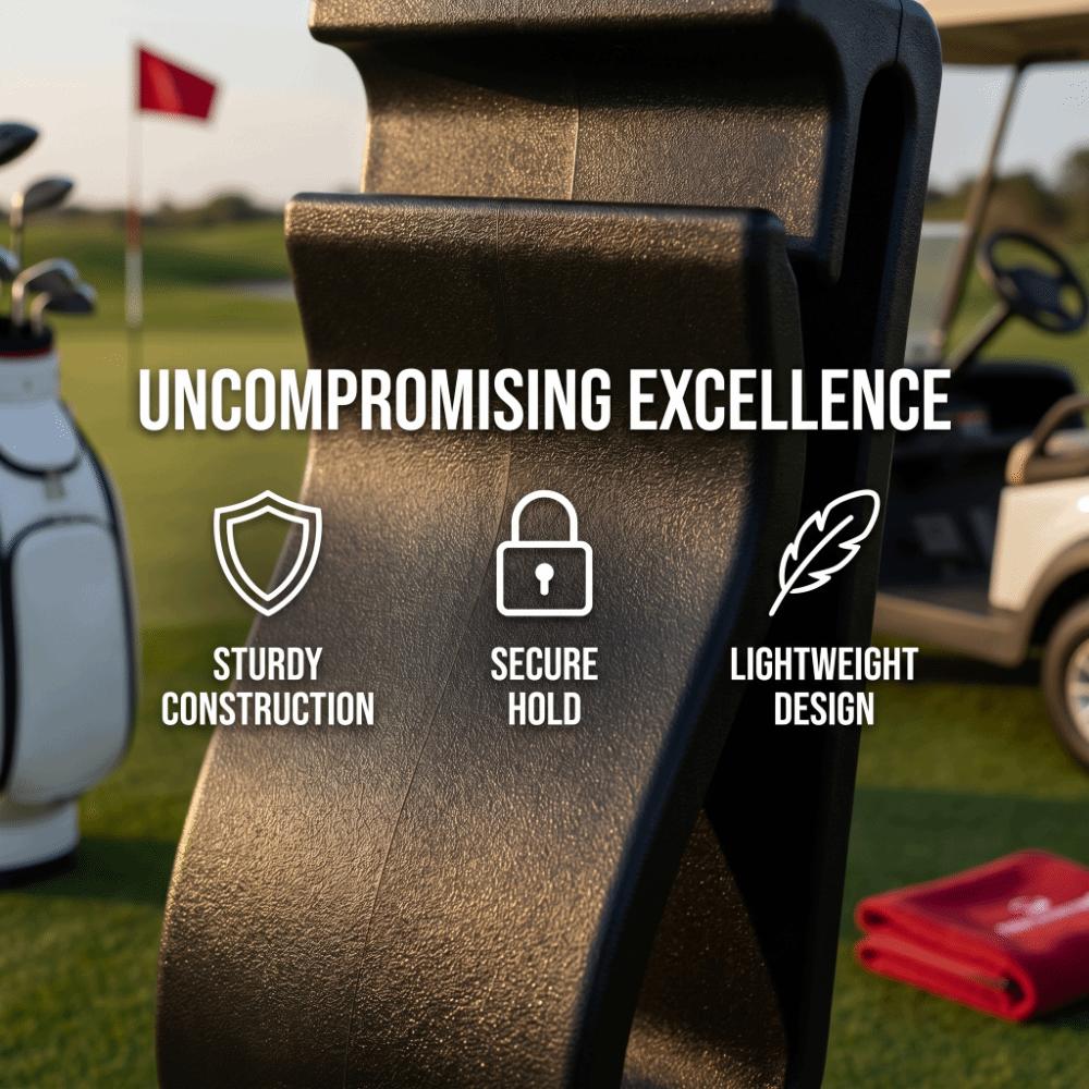 14PCS Compact Design Golf Club Holder Clip-On Mount Putter Holder Iron Holder Club Organization