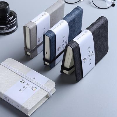 Мини-карманный блокнот формата А7 в твердом переплете, дневник, журнал в стиле ретро, 80/100 листов, утолщенный блокнот для заметок, ежедневник, еженедельник, блокнот, школьные канцелярские принадлежности