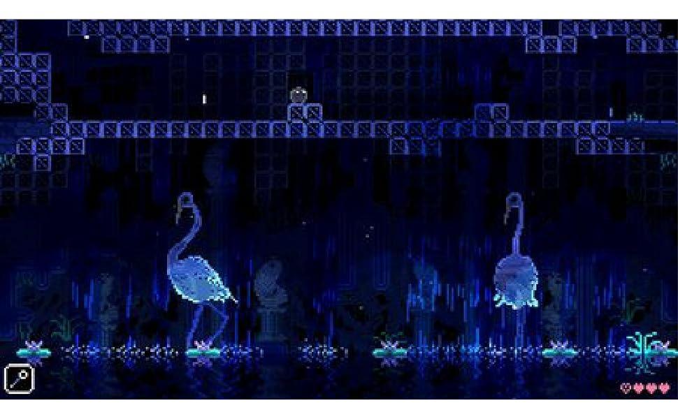 ANIMAL WELL Nintendo Switch Включает карту и двустороннюю обложку