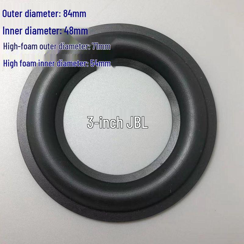 Ремонтные кольца для динамиков с резиновым краем — доступны размеры от 1,5 до 12 дюймов