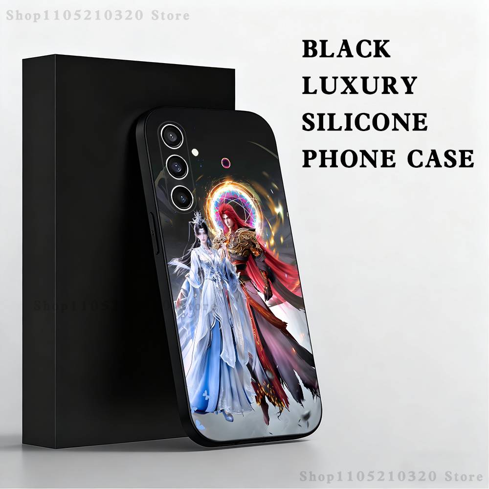 Чехол для телефона Renegade Immortal Xian Ni для Samsung S25, S24, S21, S22, S23, S30, Ultra, S20, Plus, Fe, Lite, Note, 10, 9, 5G Черный