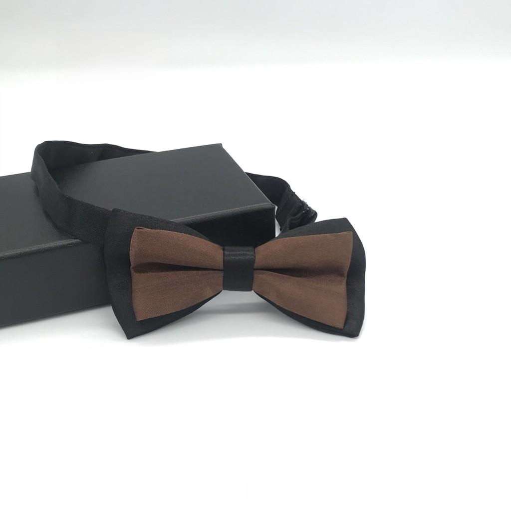 Детская двухслойная двухцветная бабочка классического стиля для детских официальных мероприятий