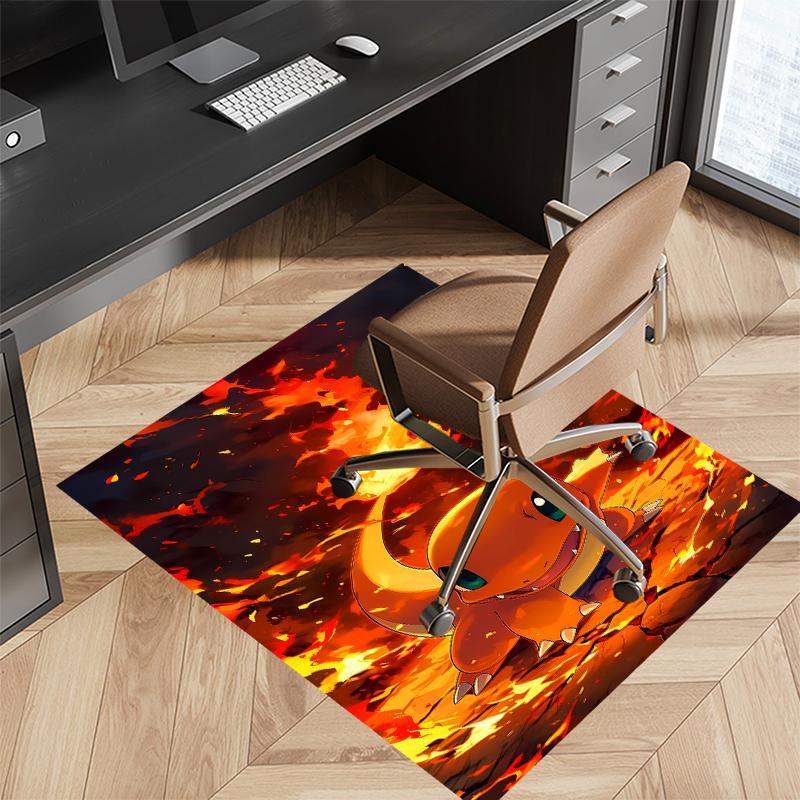 Pokémon Printed Absorbent Washable Carpet, Non-Slip Bathroom Mats, Kitchen Rugs, Yoga Mat,Living Room Entrance, Camping Picnic Rugs