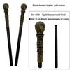 Snake Head Halloween Scepter: Adult & Kids Cosplay Magician Witch Pharaoh Wand