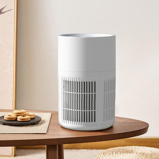 Small Air Purifier Wide Coverage Range Energy-saving Low Noise Activated Carbon Filter Compact Air Cleaner Odor Remover