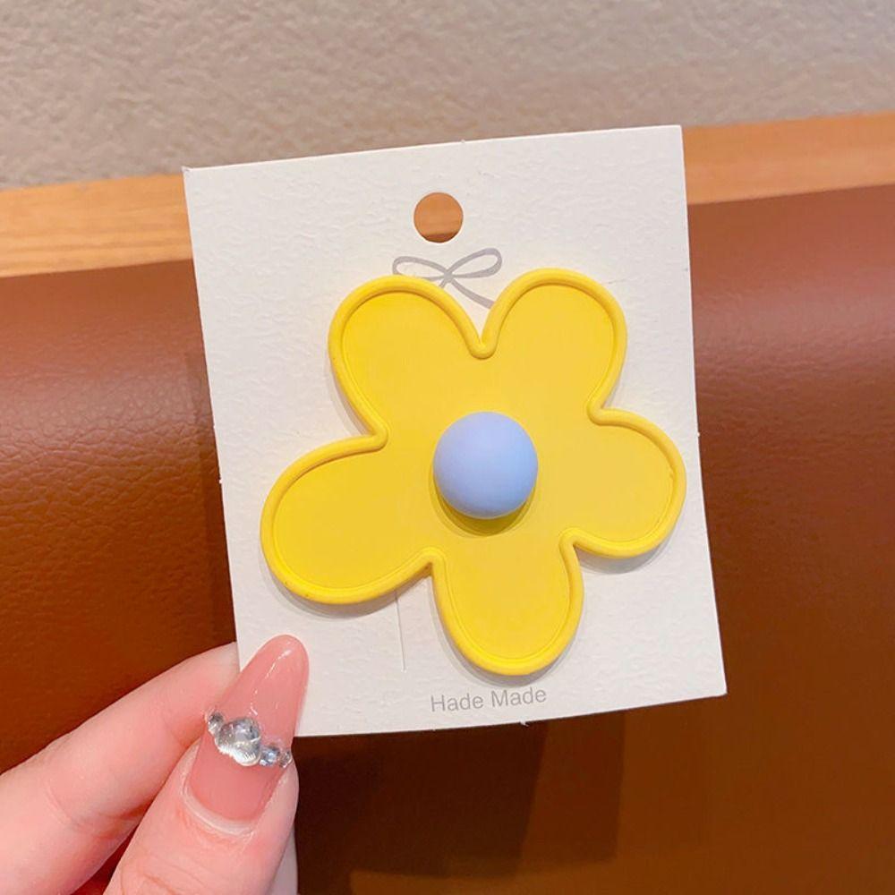 Cartoon Korean BB Clip Flower Hair Clip Summer Decor Headwear Women Girl Hair Accessory