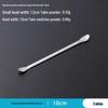 Stainless Steel Sampling Spoon Set: Single, Double, Square Head Options, Large to Small Sizes (16, 18, 20, 22cm)