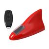Universal Car Solar Shark Fin Antenna Flashing Light Remote LED Anti Warning Lights Collision Roof Control Solar Decoration F7R7