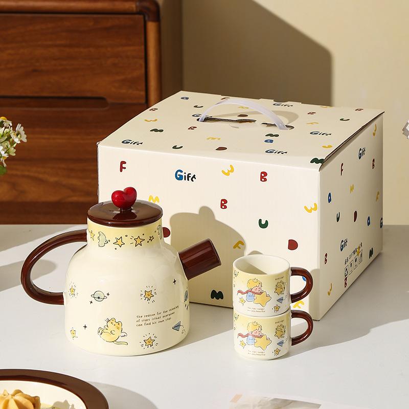 Высококачественный керамический горшок Звездного Принца Подарочные сувениры на открытие фестиваля для милого забавного горшка Чайник Чашка для воды Чашка для чая