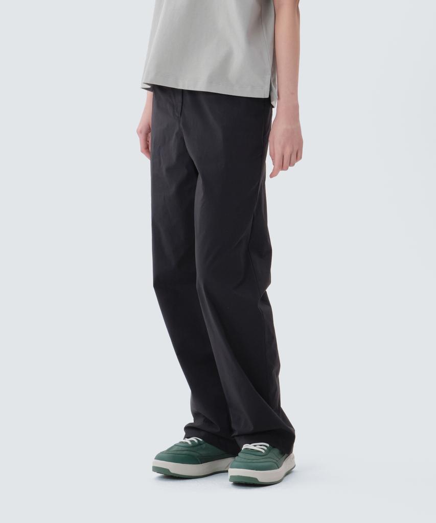 SNOWPEAK APPAREL Work Women'S Semi-Wide Pants (S25Mwfpt15) Dark Charcoal
