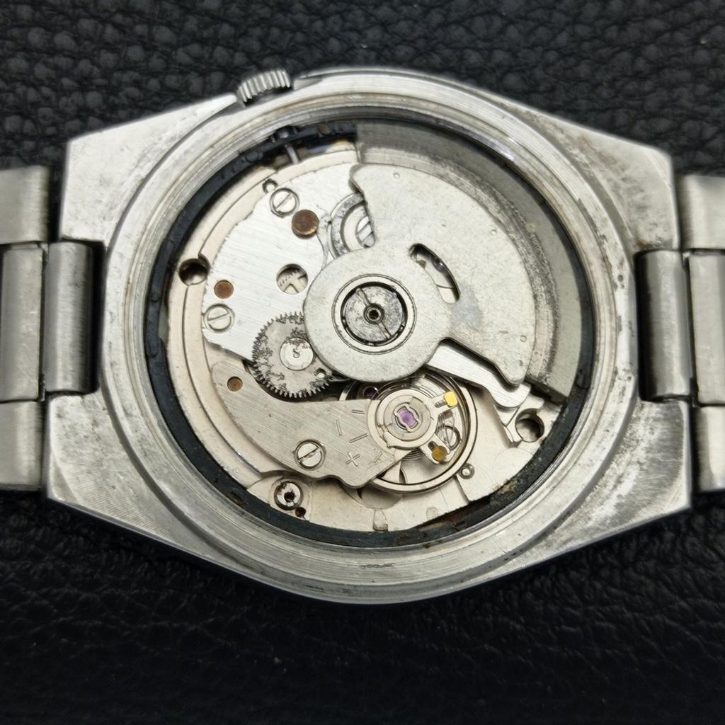 GENUINE VINTAGE SEIKO 5 AUTOMATIC JAPAN MENS BLUE COLOR DIAL WATCH A701398-5 R206a-a701398