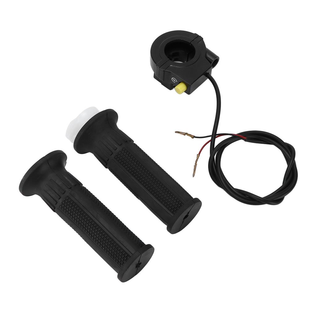 0.87in Throttle Grip Assembly with Engine Kill Switch for 33cc 49cc 60cc 69cc 80cc Motorized Bicycle Push Bike
