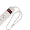 6 Outlet Power Strip Accessories US Plug Compact Multifunctional Overload Protection with Cord for