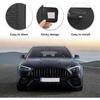 2PCS Small Leather Car Sun Visor Organizer, Multifunctional Auto Visor Document Holder With Sunglasses Clip, Universal Car Interior Organizer For