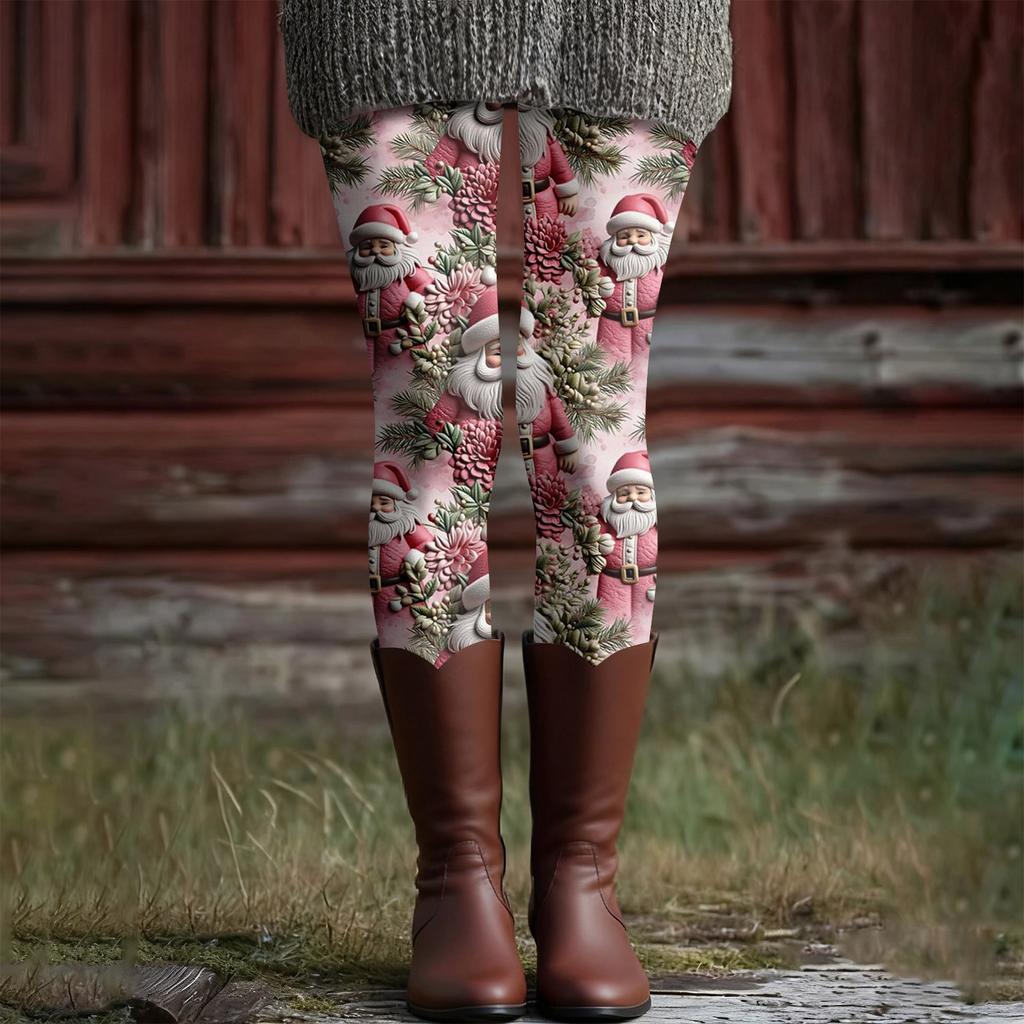 Женские повседневные модные уличные брюки для йоги с принтом на Хэллоуин, облегающие эластичные укороченные брюки