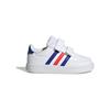 Adidas Focus Breathe In Synthetic Leather Comfortable Balance Low Top Walking Shoes Baby Shoes White HP8971
