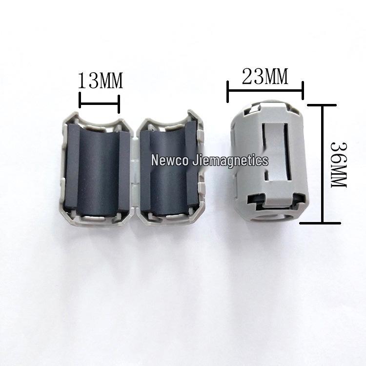 Ферритовое кольцо с защелкой для защиты от помех с экранированием ЭМС из никель-цинкового сплава.