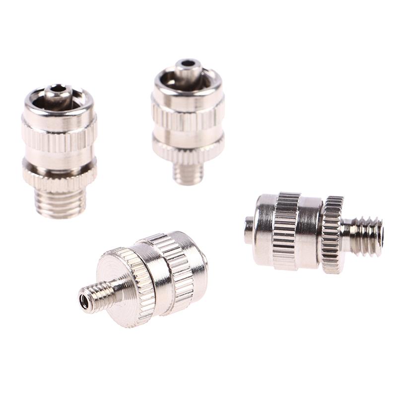 Metal Luer Lock Adapter Glue Dispenser Connected To Metal Adapter 1Pcs M4 M5 M6 M8 Screw Thread Nickel Plated Brass Syringe