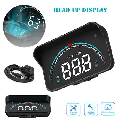 Автомобильный спидометр Проекционный HD-проектор OBD2 Предупреждающая сигнализация о превышении скорости
