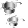 Stainless Steel Sink Drain Basket Kitchen Basin Organizer Filter Storage Shelf