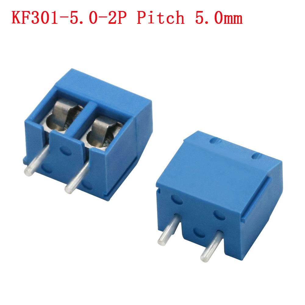 KF103/126/128/301/350/396-2Pin/3Pin 2.54/3.5/3.81/3.96/5.0/7.5mm Промежуточный блок Сращивание клеммы Винтовой тип PCB Винтовая клемма